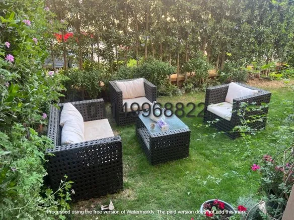 Furnished garden floor apartment for rent in Mivida, New Cairo - شقة مفروشة بحديقة خاصة للإيجار في ميفيدا التجمع الخامس - 186 sqm, private garden