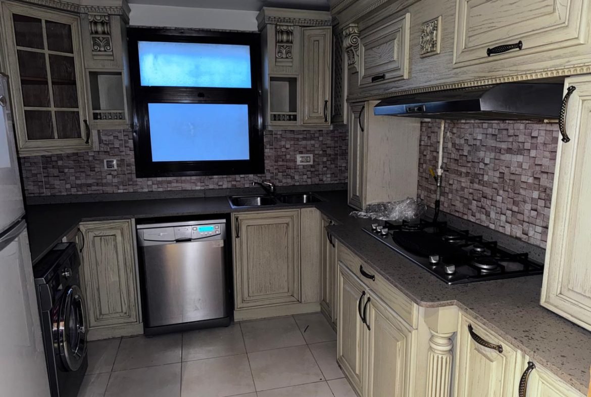 apartment 3 bedrooms for rent in Mivida | Inverter AC, Kitchen Appliances & Dressing Room