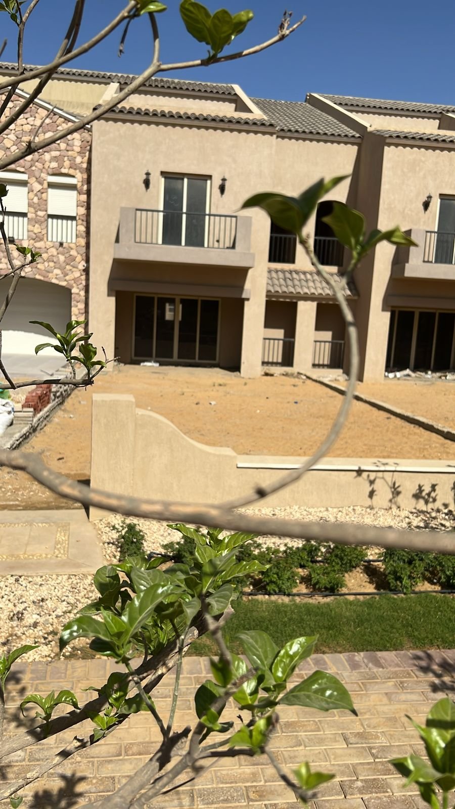 Semi-Finished Townhouse for Sale in Green Square Compound – 256m²