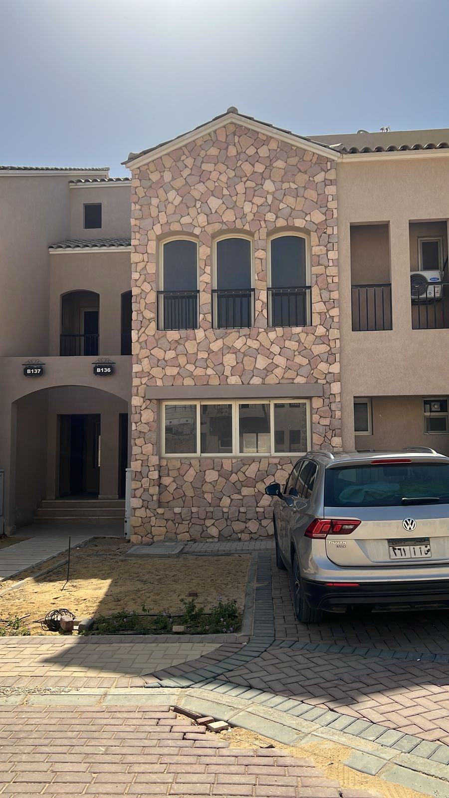Semi-Finished Townhouse for Sale in Green Square Compound – 256m²
