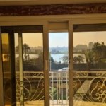 Direct Nile view from terrace doors, Cornish El Nile Maadi apartment - فيو النيل مباشر من أبواب التراس، شقة كورنيش النيل المعادي - Nile view apartment for sale Maadi