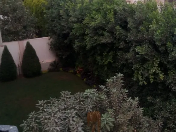 Garden view from the villa, Maadi Heights Maadi - فيو الجاردن من الفيلا، المعادي هايتس المعادي - garden view villa for sale