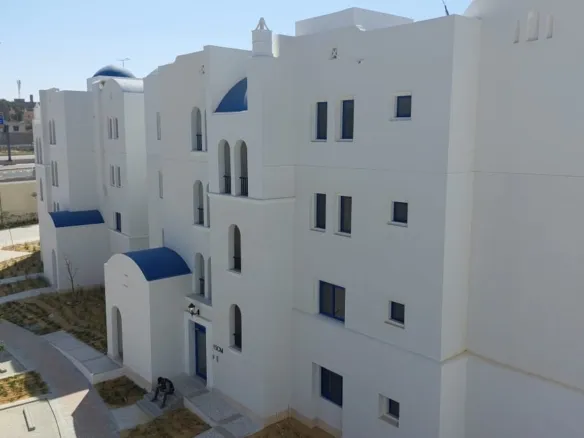 Greek Village white buildings in Marassi, North Coast - مباني القرية اليونانية في مراسي، الساحل الشمالي - chalet for sale Marassi Greek
