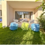 Private garden of a ground-floor chalet in Marassi Marina 2 - الحديقة الخاصة لشاليه دور أرضي في مراسي مارينا 2 - chalet for sale in Marassi North Coast