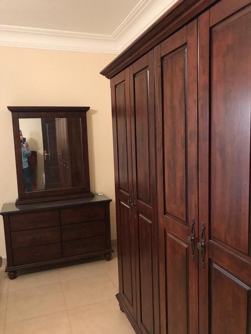 property-image-69f0c50f78133 Wooden wardrobe and dressing table - twinhouse in La Vista 4, Ain Sokhna