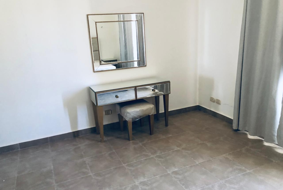 Dressing table beside a curtained window - villa in Little Venice, Ain Sokhna