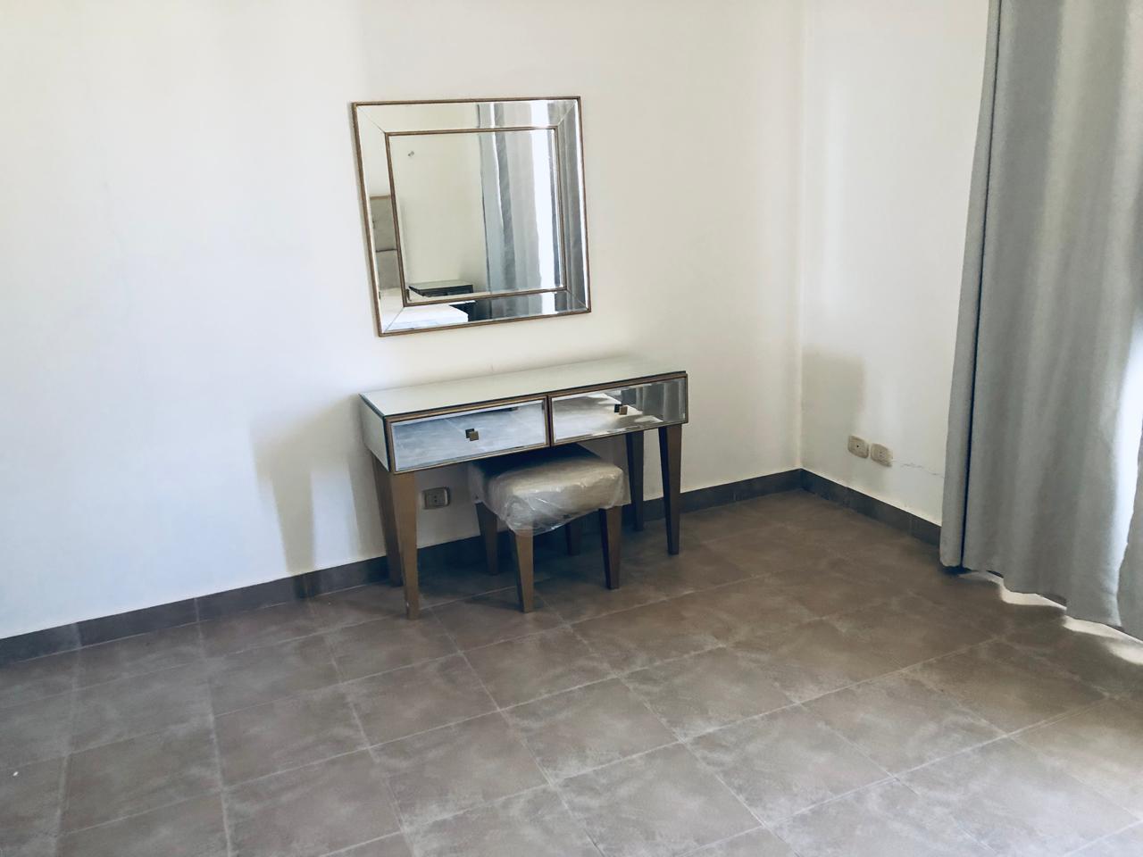 Dressing table beside a curtained window - villa in Little Venice, Ain Sokhna