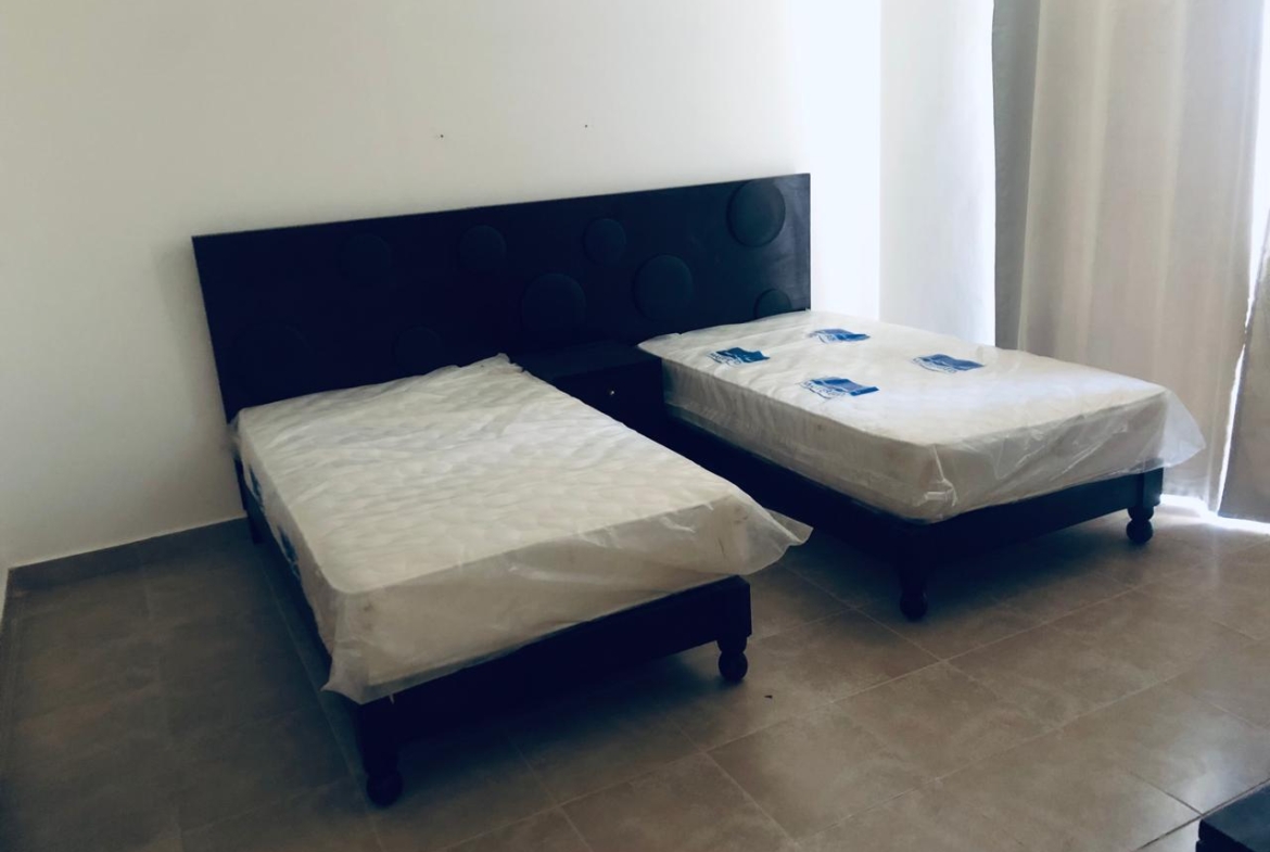 Bedroom with twin beds - villa in Little Venice, Ain Sokhna
