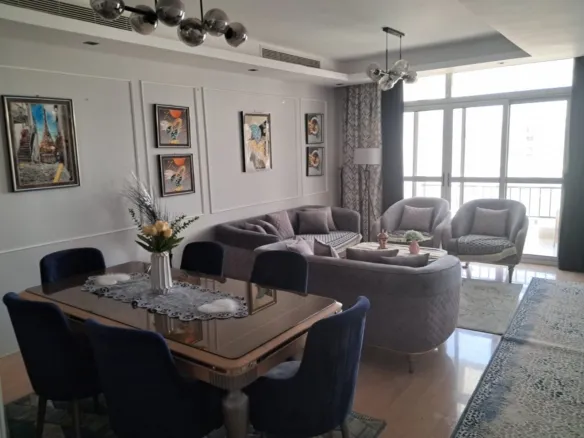 3 bedroom apartment with garden view for sale in Cairo Festival City, New Cairo | شقة 3 غرف بفيو جاردن للبيع في كايرو فيستيفال سيتي، القاهرة الجديدة