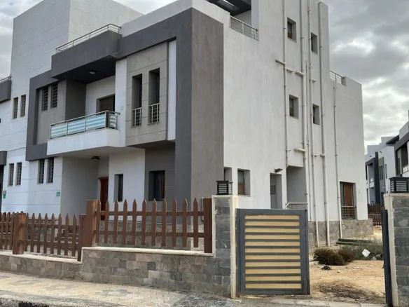 Wesal New Cairo townhouse second living room - تاون هاوس وصال القاهرة الجديدة الريسبشن الثاني