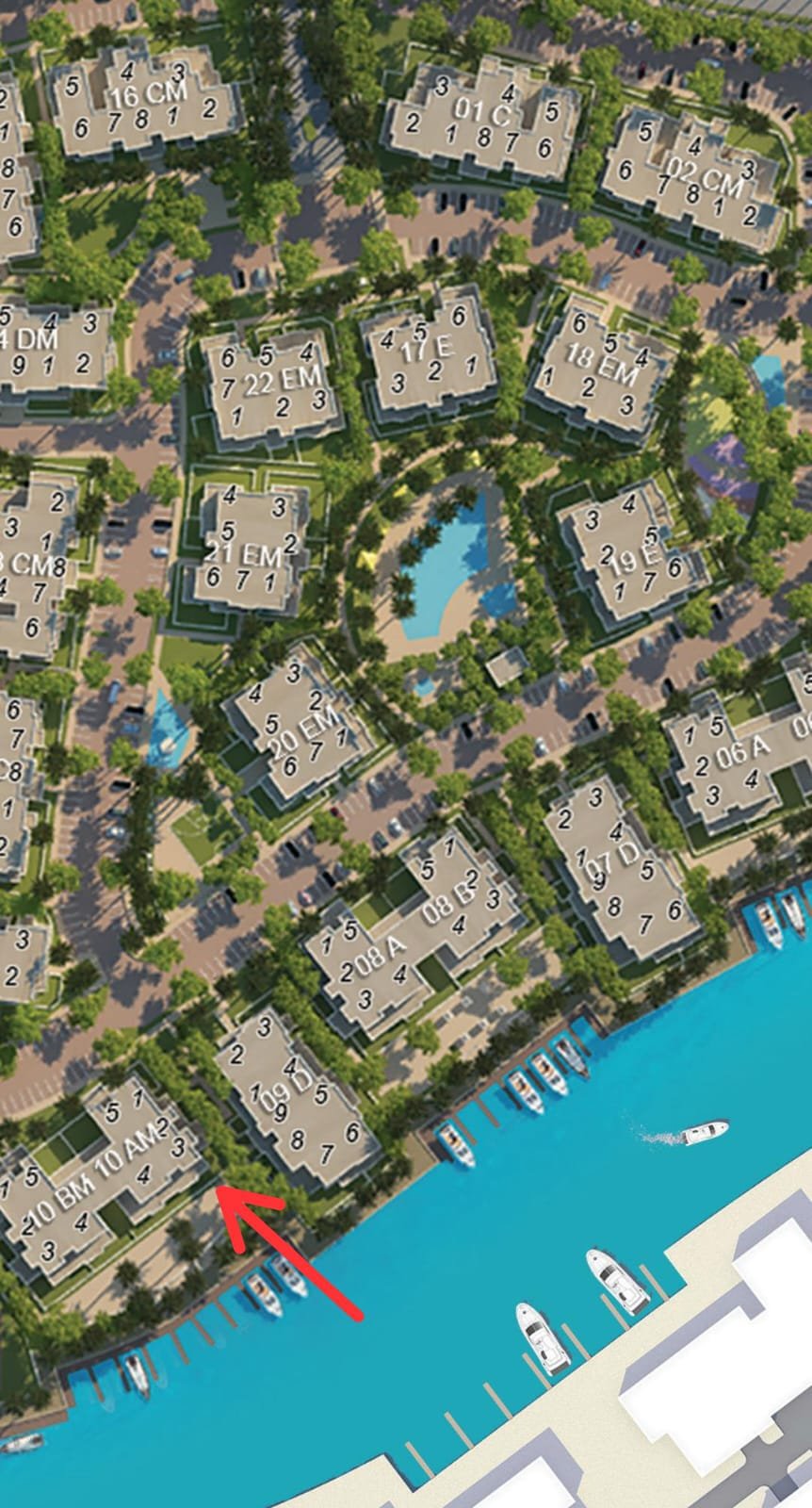 property-image-69ff4c04b80c9 شالية فاخرة للبيع في مراسىبجناح مارينا وحديقة 80 متر
