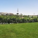 مسطح أخضر خلف أرضية التراس - دوبلكس بلانكا مراسي بالساحل الشمالي