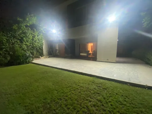 twin house interior and garden - Al Karma 4 Sheikh Zayed - توين هاوس الكرمة 4 الشيخ زايد - twin house for sale in Al Karma 4