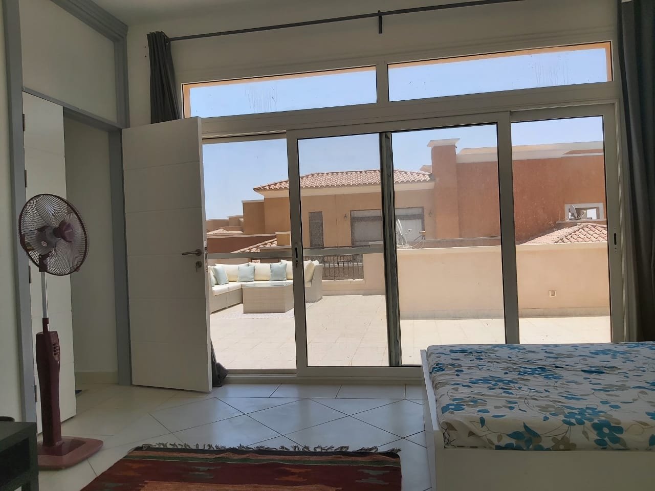 Pool View penthouse for rent in Marassi North Coast