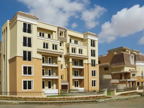 Compound buildings in Sarai, Mostaqbal City | مباني كمبوند سراي مدينة المستقبل