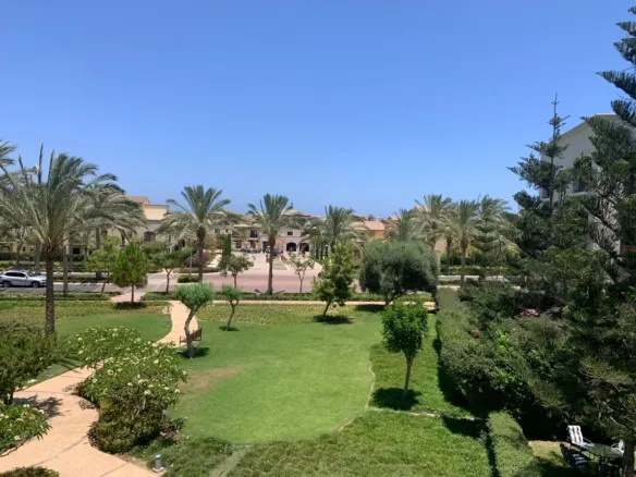 Greenery and gardens view in Marassi Catania - فيو الحدائق في مراسي كاتانيا