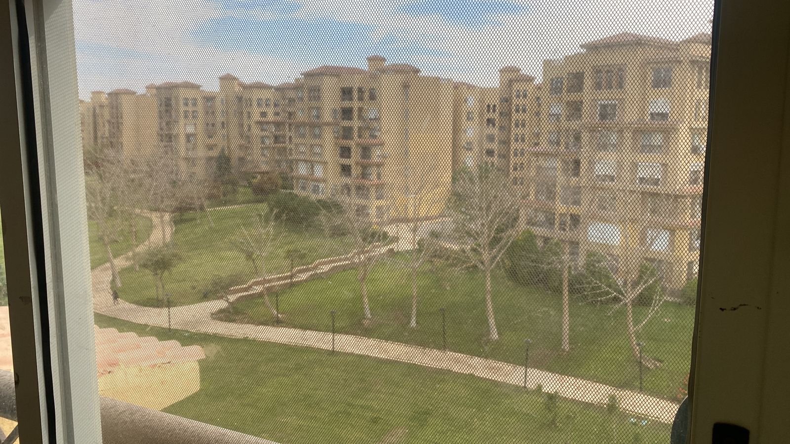 Landscape apartment for sale in Sarai New Cairo
