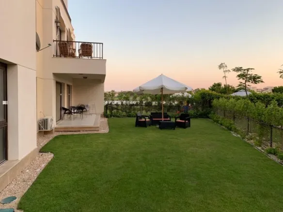 Garden view in Marassi Blanca - فيو جاردن في مراسي بلانكا - الساحل الشمالي