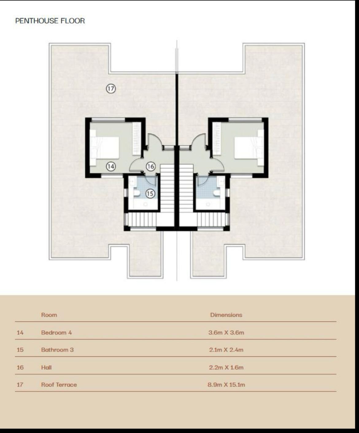 4-bedroom-property-for-sale-in-north-coast-6 Penthouse in Amwaj