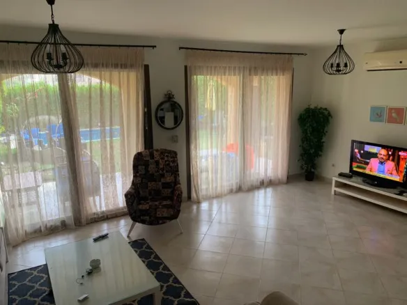 Living room, twin house for rent in Marassi Verona, North Coast - ريسبشن توين هاوس للإيجار في مراسي فيرونا، الساحل الشمالي