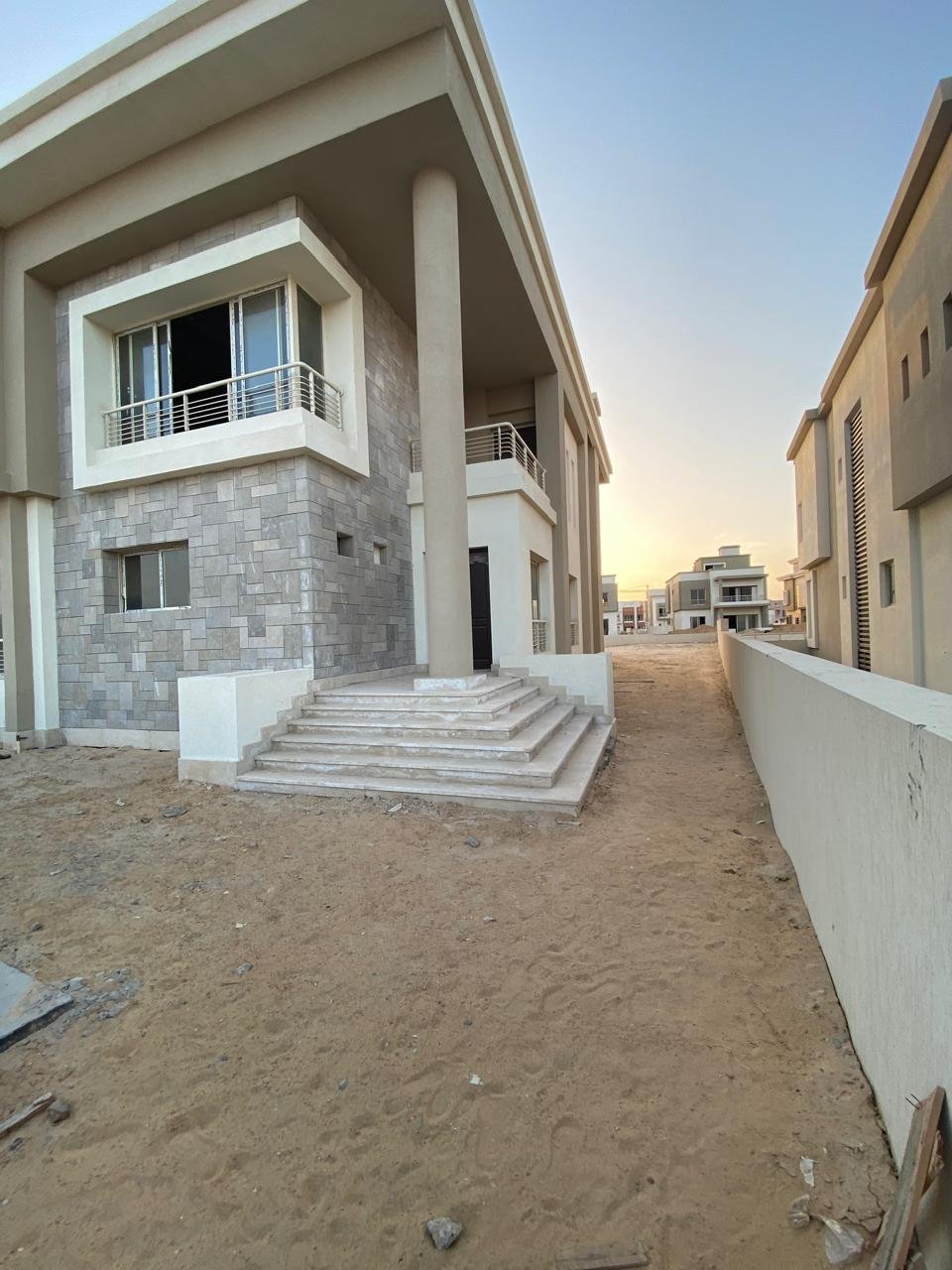 Villa for rent with garden view