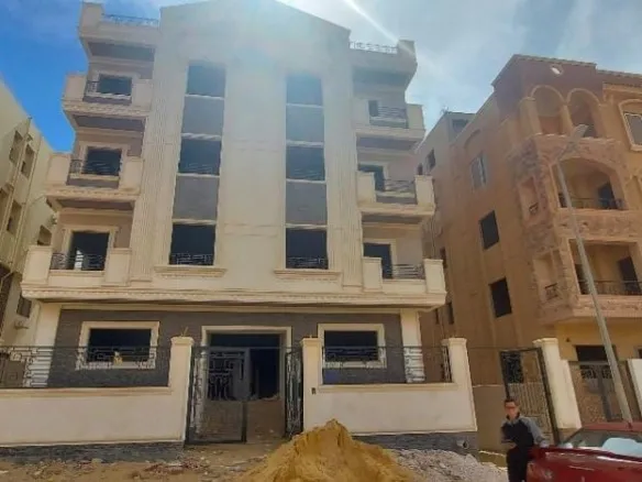 building exterior - Al Andalus New Cairo - مبنى الأندلس القاهرة الجديدة - apartment for sale in Al Andalus