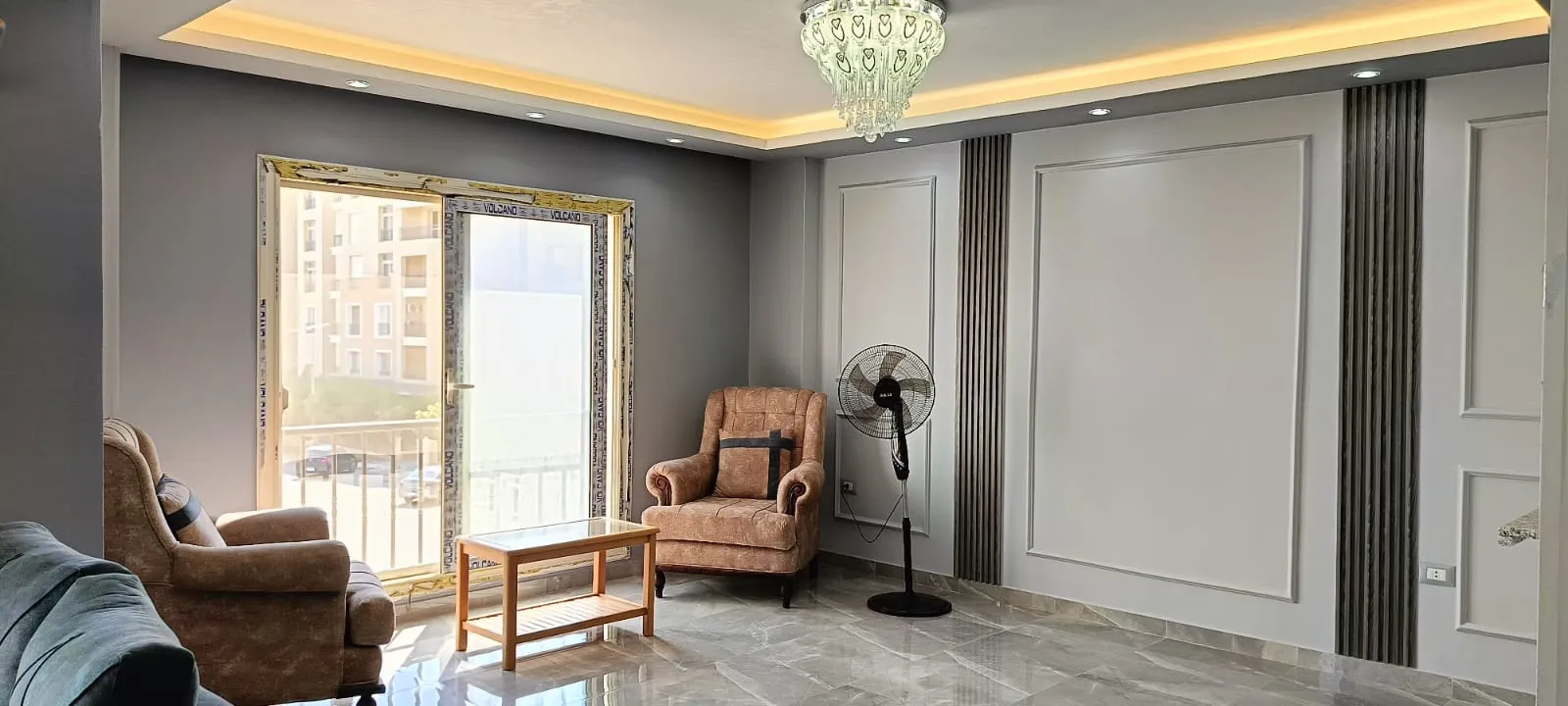 Apartment for rent in Sarai New Cairo - شقة للإيجار في سراي القاهرة الجديدة 60-01