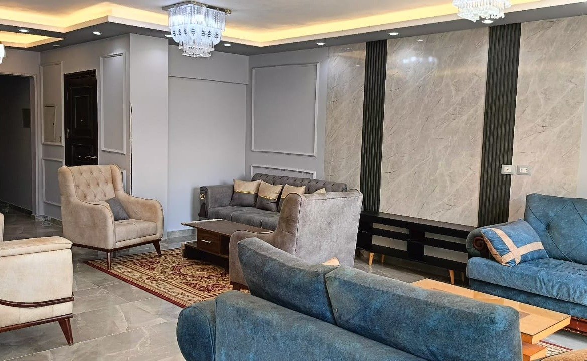 Apartment for rent in Sarai New Cairo - شقة للإيجار في سراي القاهرة الجديدة 60-02