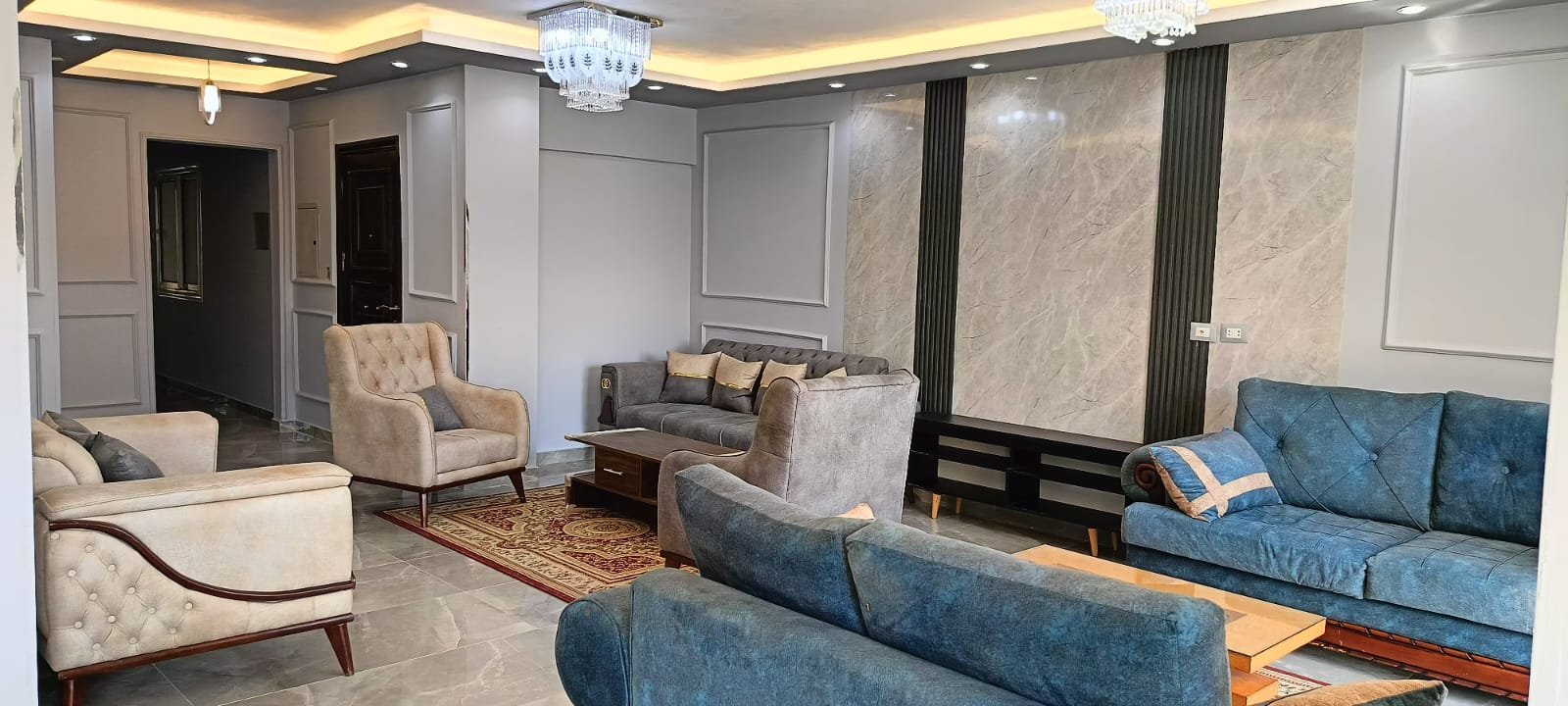 05 Apartment for rent in Sarai New Cairo - شقة للإيجار في سراي القاهرة الجديدة 60-02