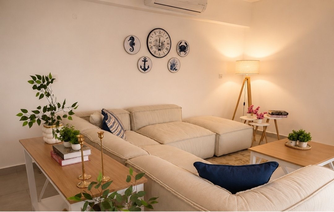 Hotel-Style Finish & Garden | Marassi Greek Chalet for Rent