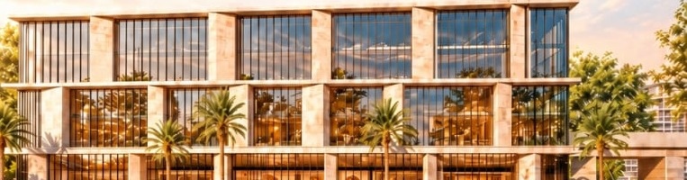 Upper facade project render for the shop for sale in Everyday Mall, Al Yasmeen, New Cairo