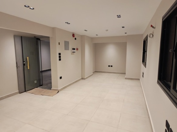 Reception interior of the 85 sqm office for rent in Rich Point Mall, Heliopolis