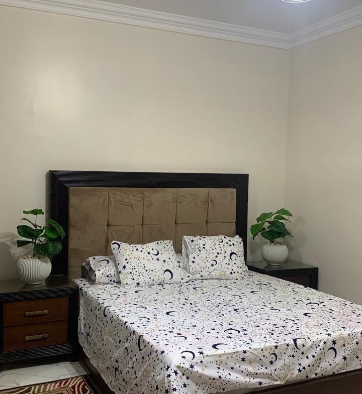 Furnished double bedroom, furnished apartment for rent in El-Andalos, Fifth Settlement | غرفة نوم مفروشة، شقة مفروشة للإيجار في الأندلس بالتجمع الخامس
