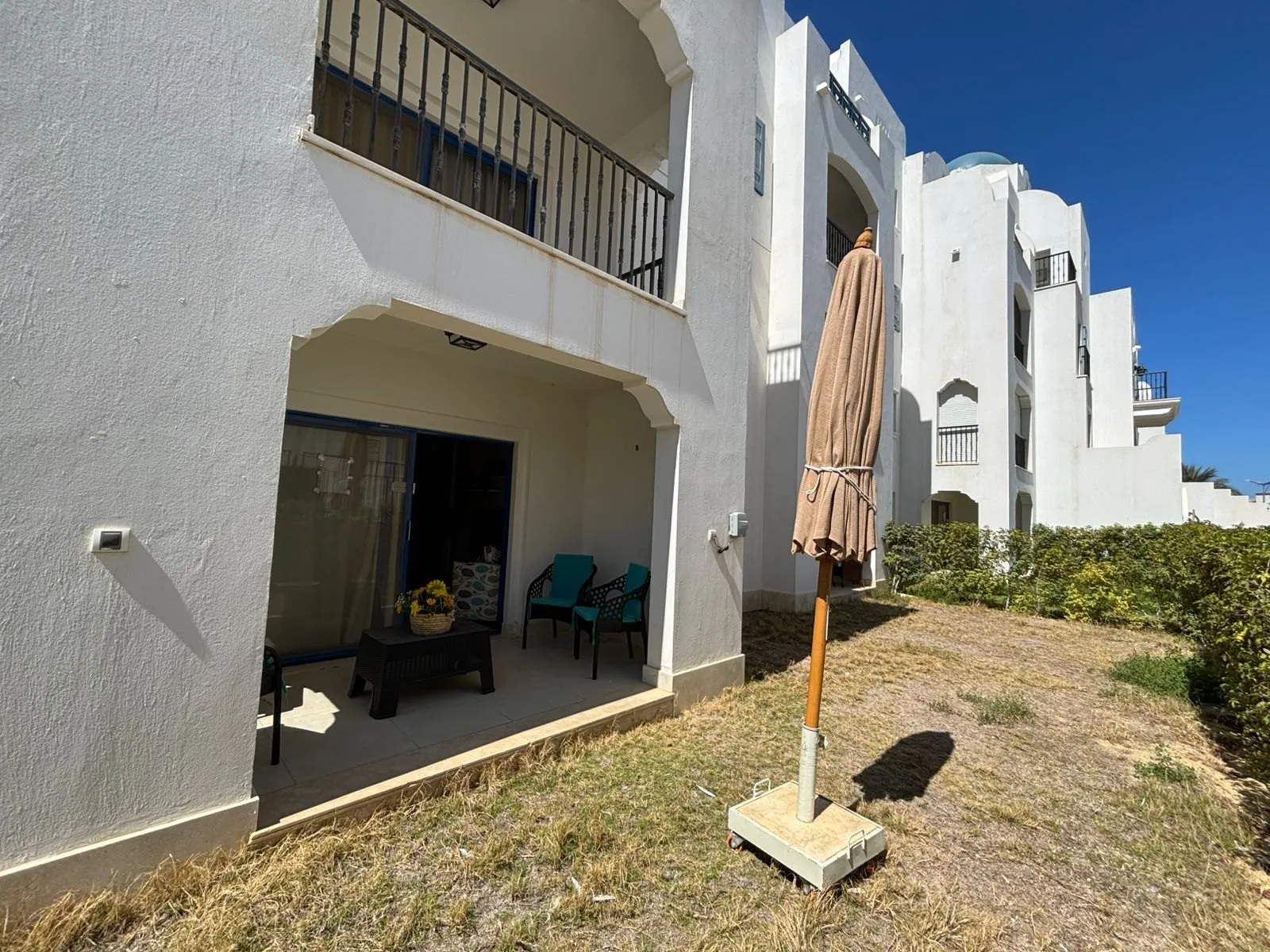 Chalet for Rent in Marassi Greek Village, North Coast | Ground Floor & Private Garden
