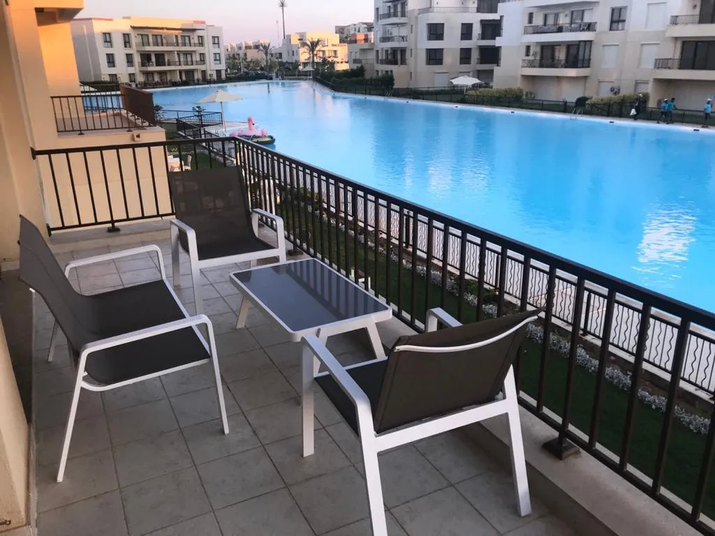 Lagoon-view chalet for sale in Marassi Blanca - شاليه بفيو لاجون للبيع في مراسي بلانكا