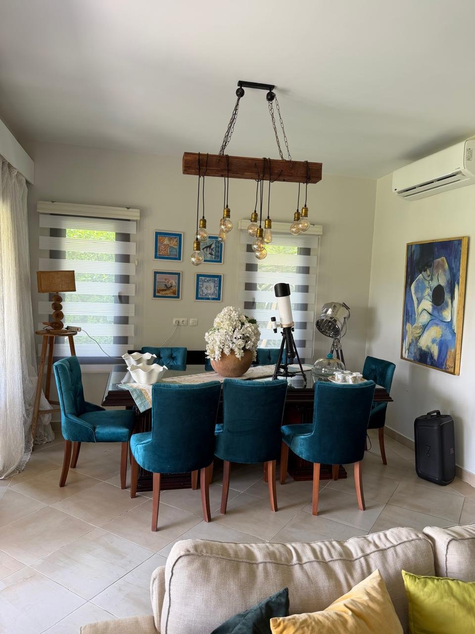 Dining area, Marassi Blanca villa for sale | منطقة السفرة، فيلا للبيع في مراسي بلانكا