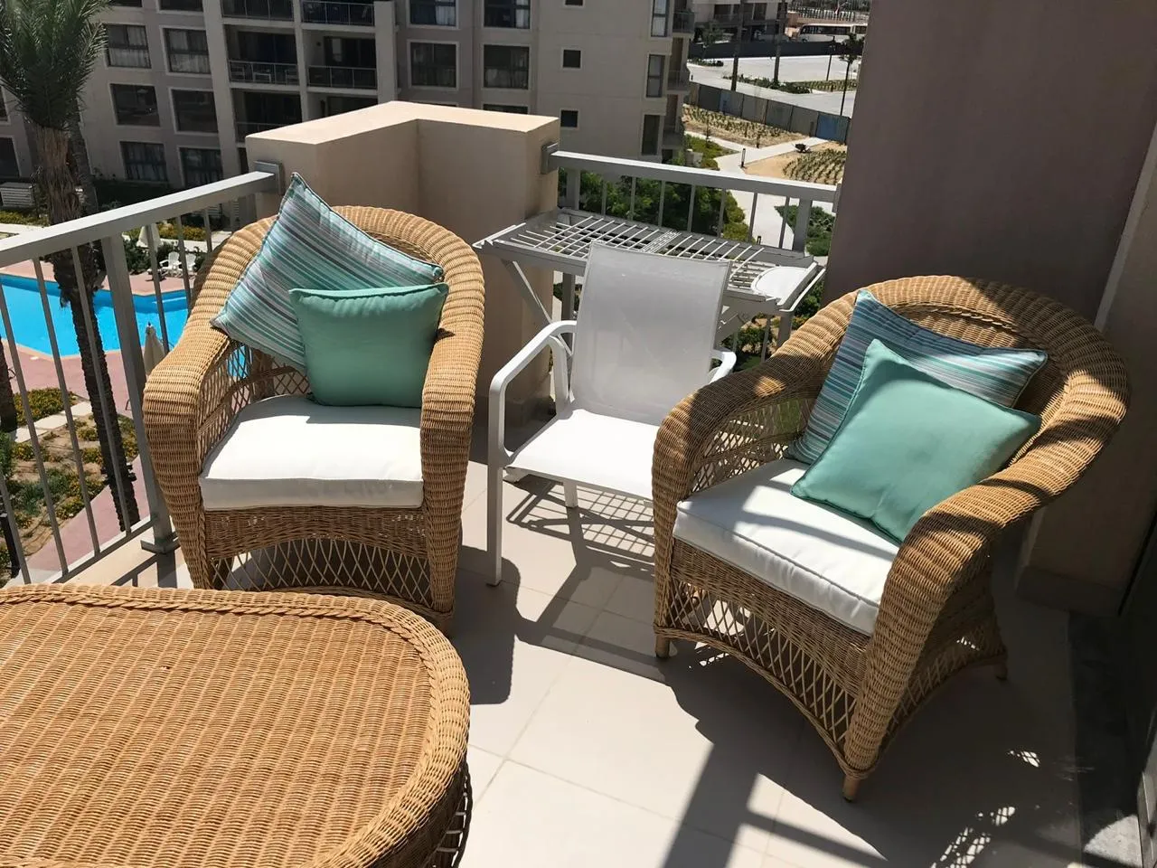 Pool-view chalet for sale in Marassi Marina 2 - شاليه بفيو حمام سباحة للبيع في مراسي مارينا 2