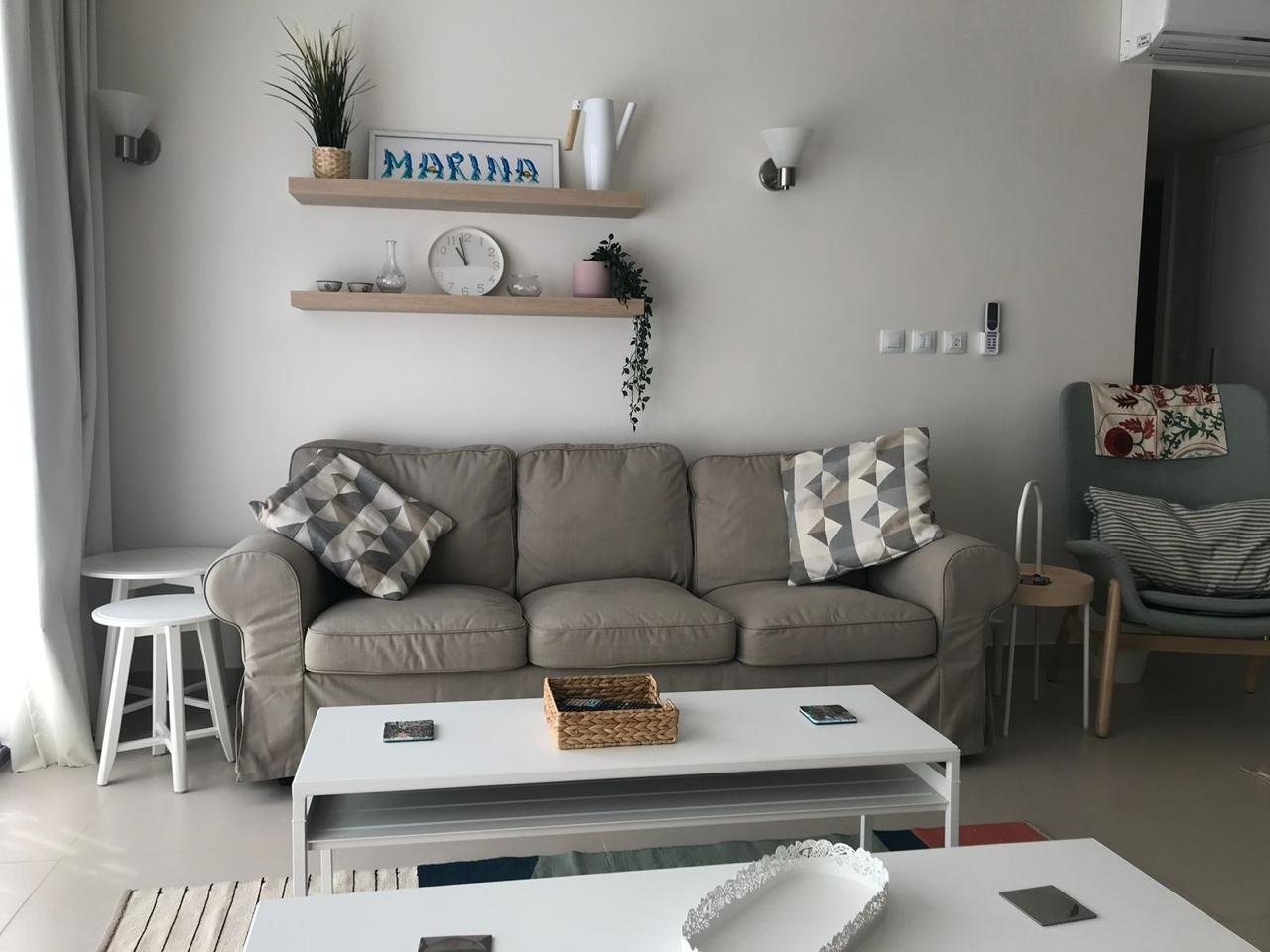 Furnished reception seating, chalet for sale in Marassi Marina 2, North Coast | جلسة الريسيبشن المفروش، شاليه للبيع في مراسي مارينا 2، الساحل الشمالي