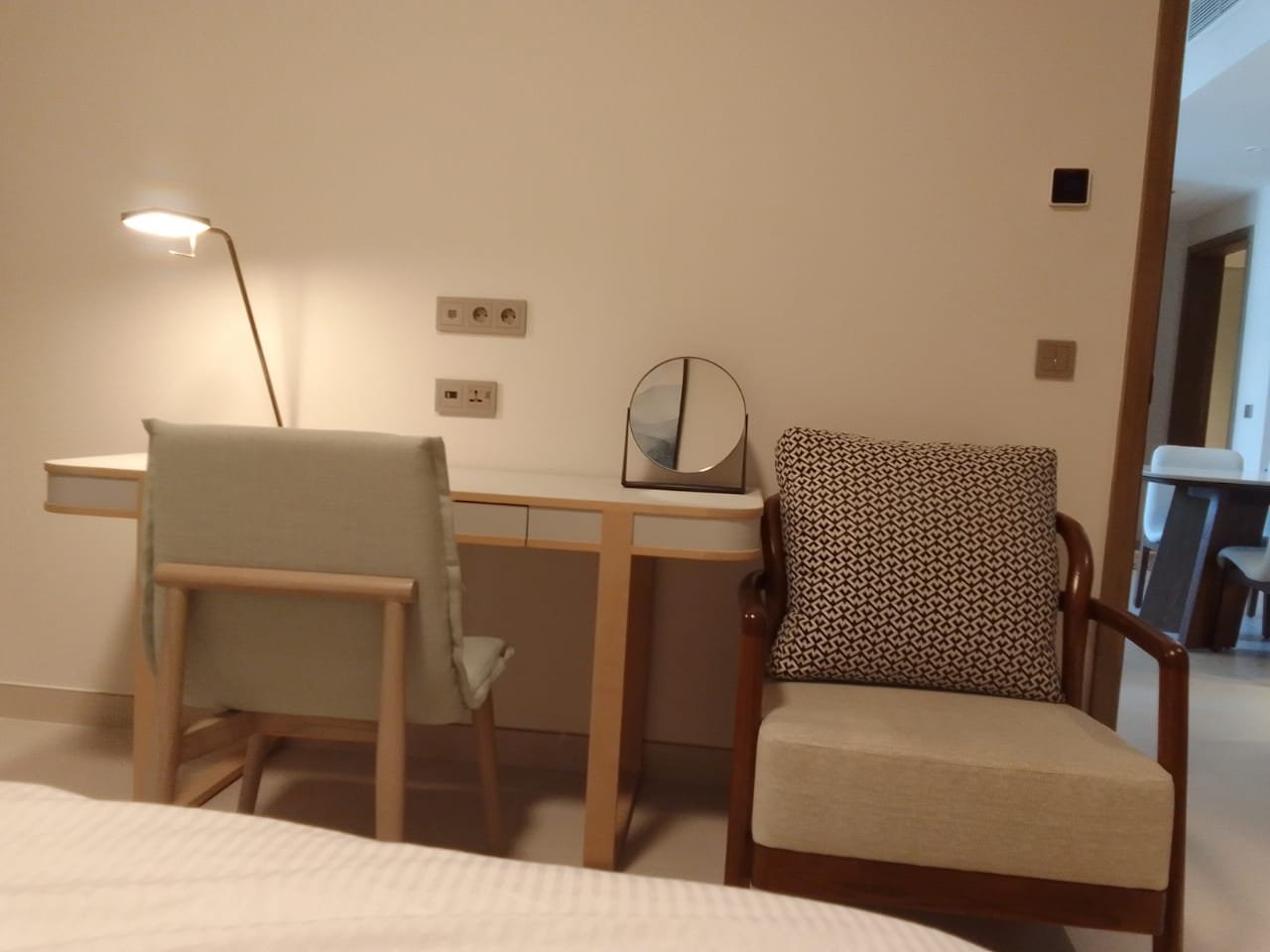 Bedroom desk and armchair in Marassi, North Coast