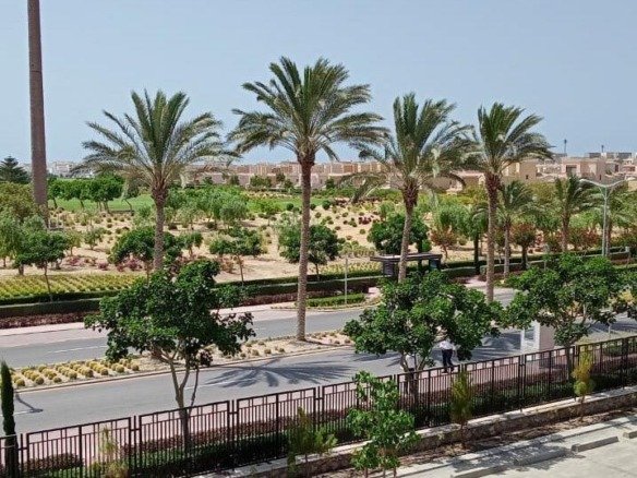 Open view from the terrace, chalet for sale in Marassi Marina 1, North Coast | إطلالة مفتوحة من التراس، شاليه للبيع في مراسي مارينا 1، الساحل الشمالي