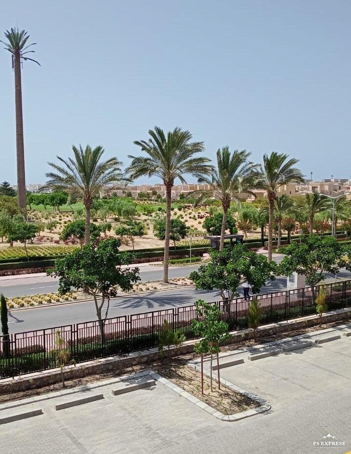 Open view from the terrace, chalet for sale in Marassi Marina 1, North Coast | إطلالة مفتوحة من التراس، شاليه للبيع في مراسي مارينا 1، الساحل الشمالي