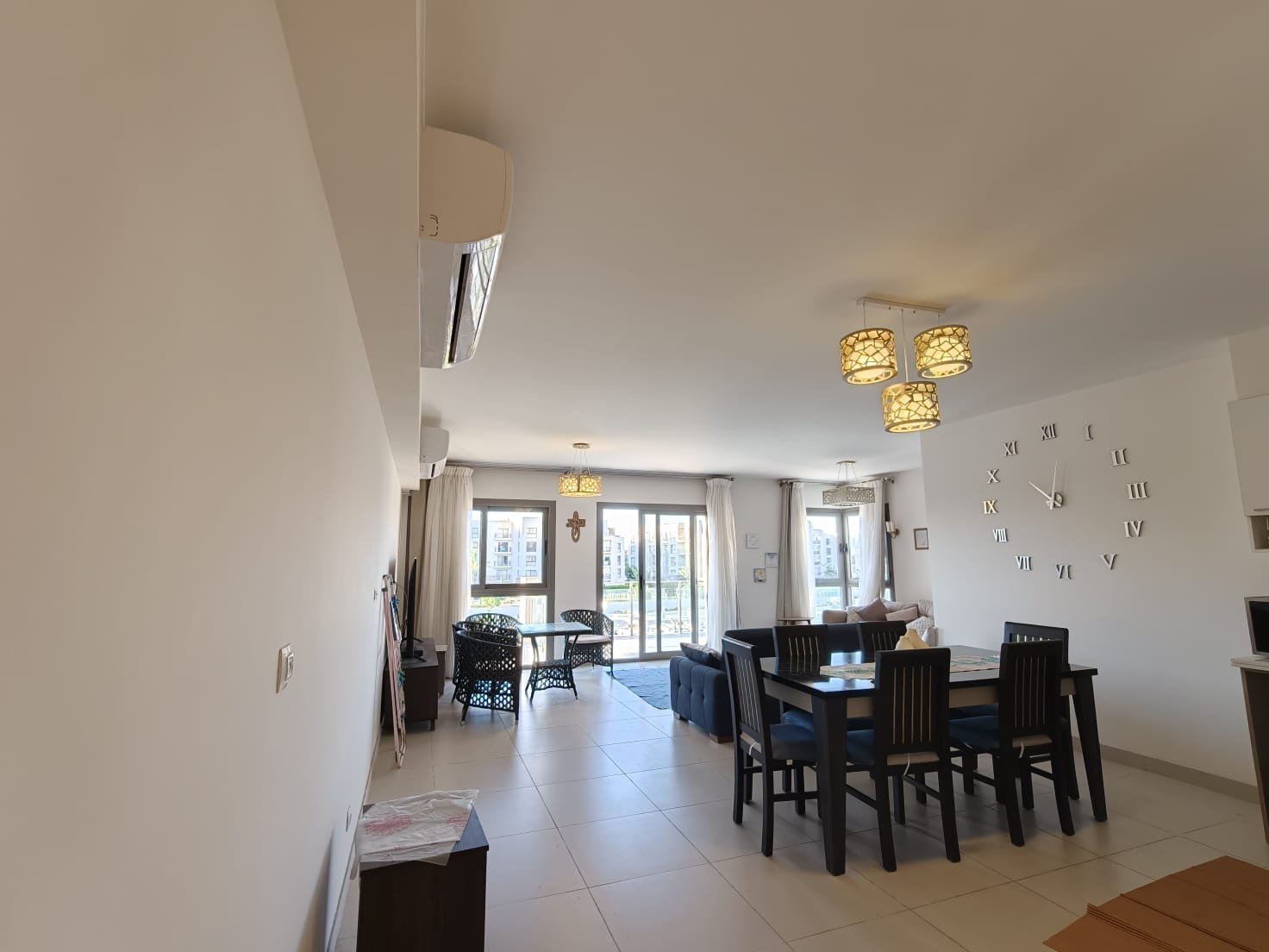 Dining area, Marassi Marina 2 chalet for rent | منطقة الطعام، شاليه للإيجار في مراسي مارينا 2