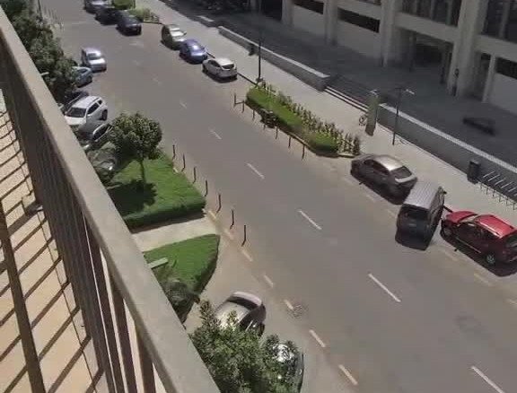 Boulevard view from the terrace, apartment for rent in Mivida Boulevard, New Cairo | إطلالة البوليفارد من التراس، شقة للإيجار في ميفيدا البوليفارد، القاهرة الجديدة