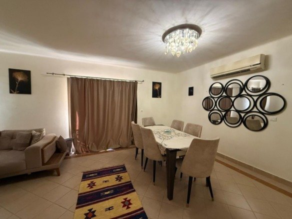 Garden View & New Furniture | Marassi Catania Chalet for Rent