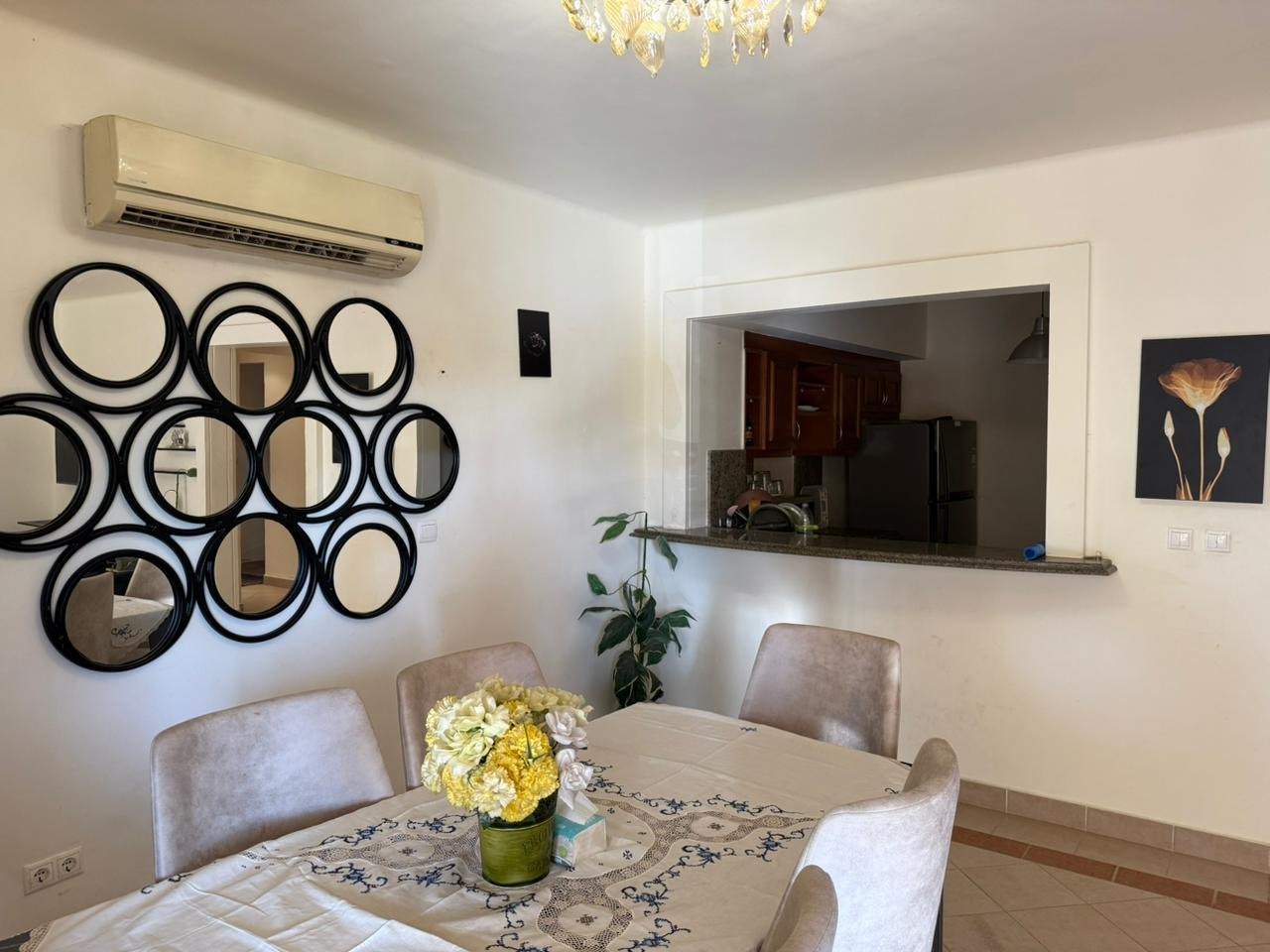 Garden View & New Furniture | Marassi Catania Chalet for Rent