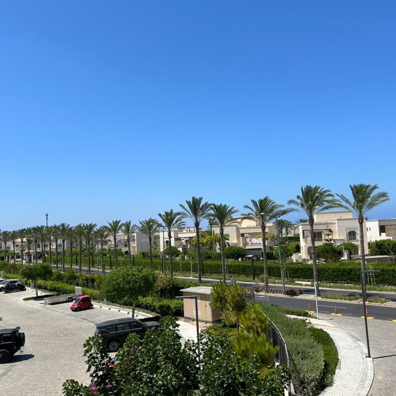Landscaped surroundings in Marassi, chalet for rent in Marassi Marina 1, North Coast - R&C Estate | المساحات الخضراء المحيطة في مراسي، شاليه للإيجار في مراسي مارينا 1، الساحل الشمالي - R&C Estate