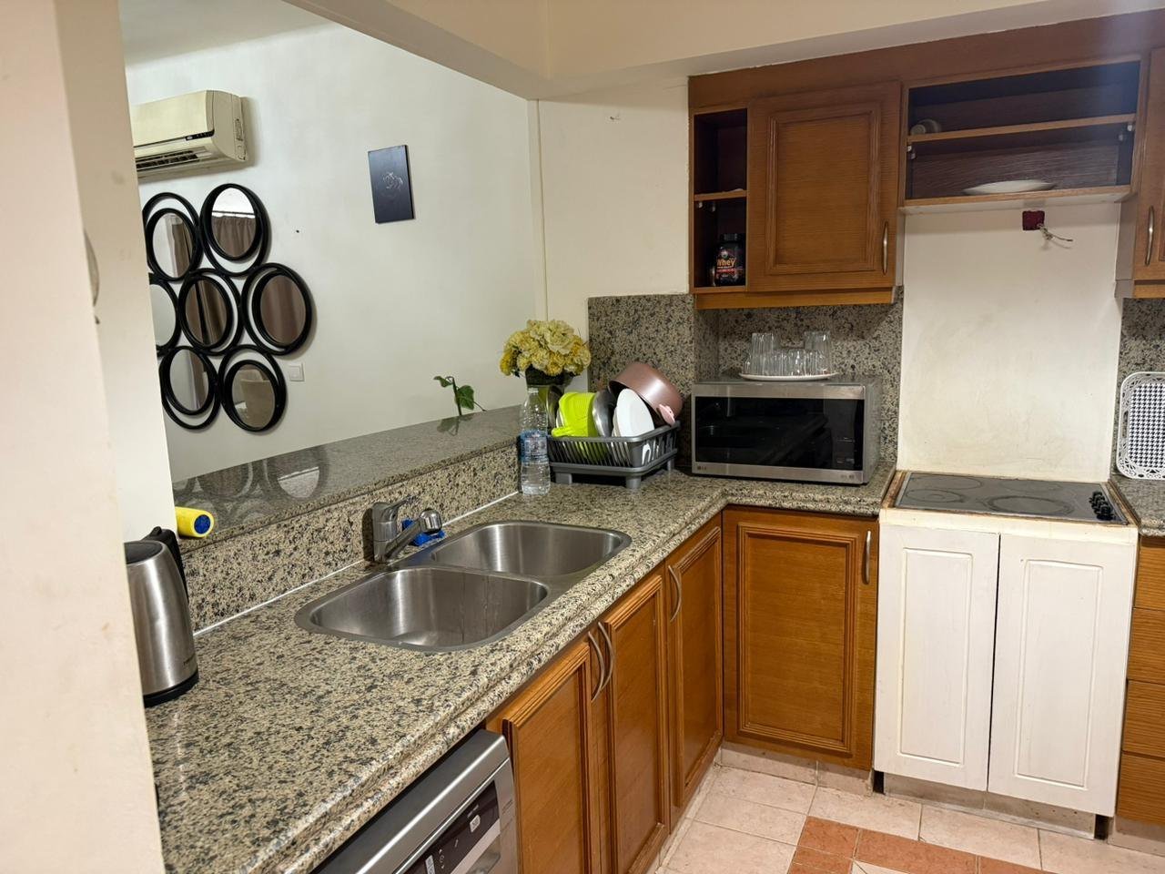 Garden View & New Furniture | Marassi Catania Chalet for Rent