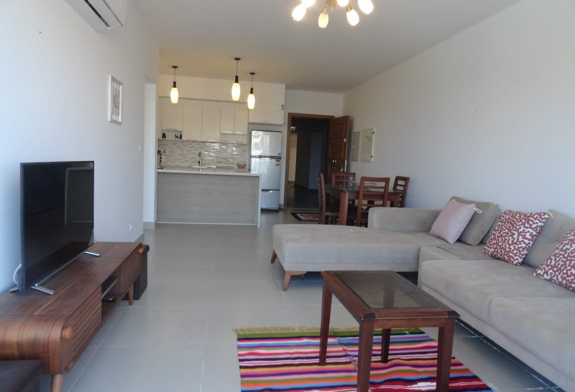 Furnished living area, Marassi Marina 1 North Coast studio for rent | منطقة المعيشة المفروشة، ستوديو للإيجار في مراسي مارينا 1 الساحل الشمالي