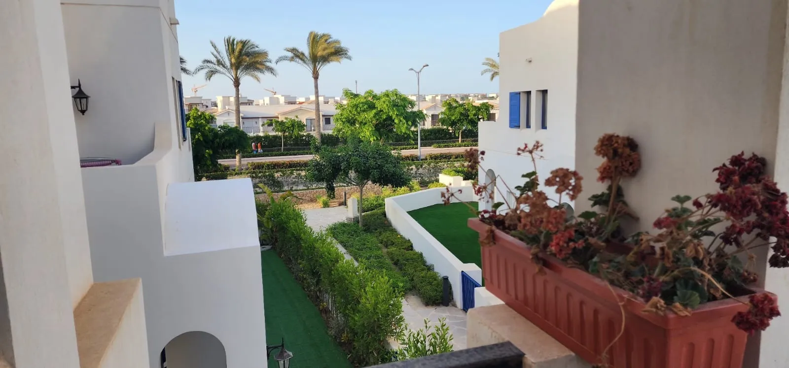 Villa for Rent in Marassi Greek Village, North Coast | Garden & New Hotel-Style Furnishing