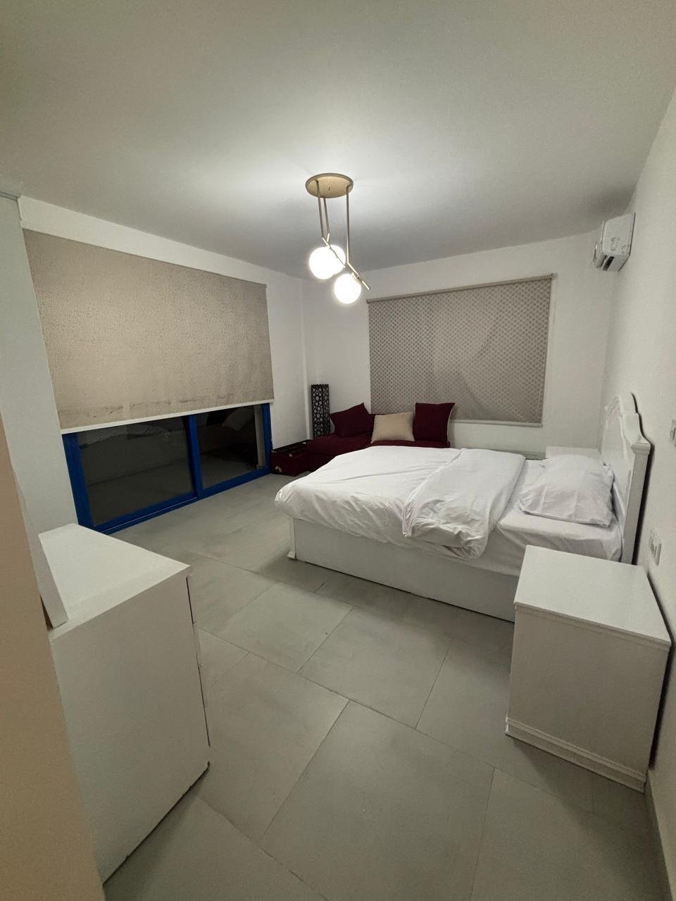 35-marassi-greek-301-06 Another furnished bedroom angle, villa for rent in Marassi Greek Village, North Coast | زاوية أخرى لغرفة نوم مفروشة، فيلا للإيجار في مراسي جريك، الساحل الشمالي